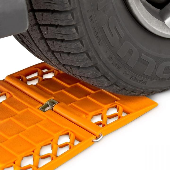 anti slipmat grip systeem rijplaten gripplaten Antislip Plaat Mat wegrij hulp weg rij auto caravan sneeuw modder banden vouwbaar anti-slipmat