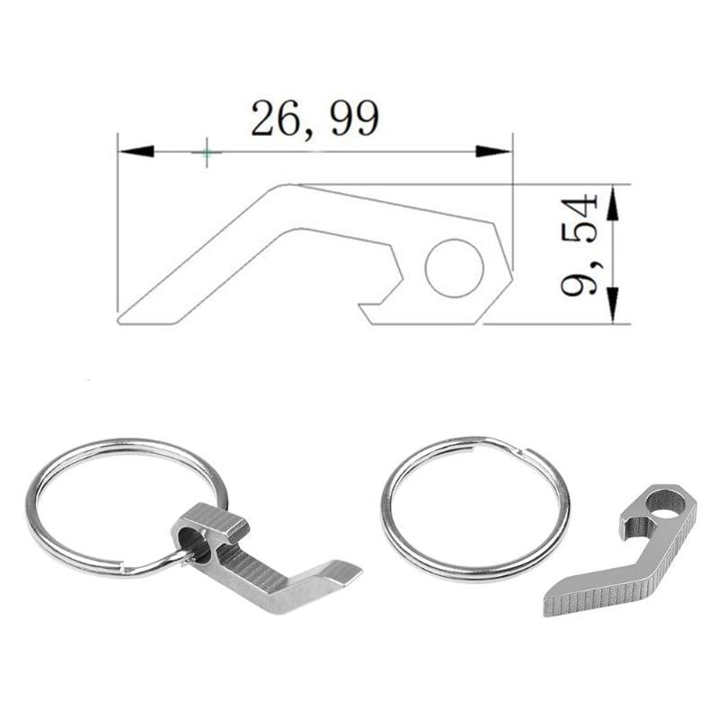 sleutelhanger flessenopener opener klein mini gadget