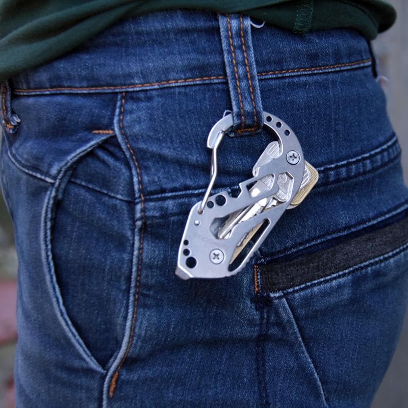 organizertool voor sleutels organizer sleutel karabijn haak broek multitool